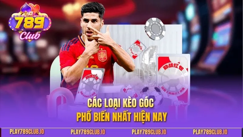 Các loại kèo góc phổ biến nhất hiện nay