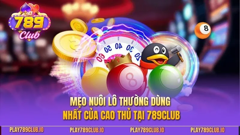 Mẹo nuôi lô thường dùng nhất của cao thủ tại 789CLUB