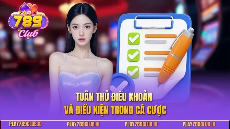 Tuân thủ điều khoản và điều kiện trong cá cược